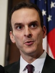 Travis T. Tygart, CEO of the US Anti-Doping Agency, speaks on February 3, 2010 in Washington, DC